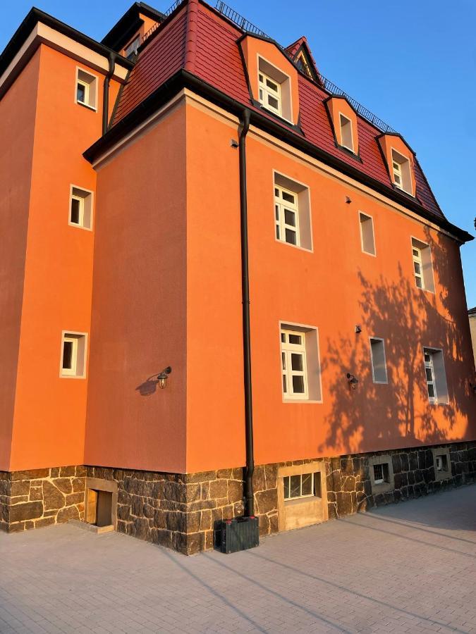 Apartment-Haus Landeskrone Dresda Esterno foto